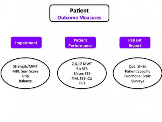 Impairment based, patient report, and patient performance measures. 